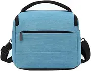 [Toguma] Small Camera Bag Camera Shoulder Bag with Adjustable Shoulder Strap, Camera Crossbody Case Camera Storage Pouch for Canon Nikon Sony Fuji DSLR SLR Mirrorless Cameras (Blue)