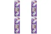 4x 3pc Dreambaby Ezy-Check Multi-Use Latch Child Proof Safety Cabinet Lock White