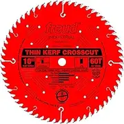 Freud 10 In. 60 Tooth Thin Kerf Crosscutting Saw Blade with 5/8 In. Arbor (LU88R010)