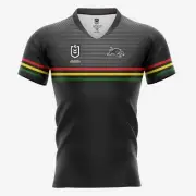NEW Penrith Panthers Kids Home Supporter Jersey NRL Rugby League by Burley Sekem