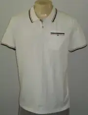 An Original Ben Sherman White Polo Shirt Men XL NEW