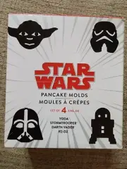Star Wars Pancake Molds & Cookie Cutter Press Williams Sonoma Yoda Storm Trooper