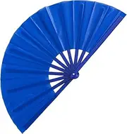 [Bsbkoj] Folding Fan, Handheld Foldable Fan, 14.17x1.97in Portable Lightweight Design, Creative Performance Prop for Dance, Stage, Festival, Cosplay, Event, Party Decoration