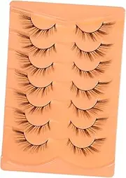 Ipetboom Eye False Eyelashes for Stage Performance Lightweight and Comfortable Makeup Lashes for Everyday Use and Dramatic Looks