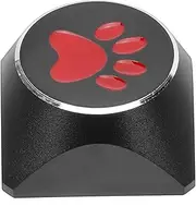 MOLUCKFU Keycap for Mechanical Gaming Keyboard Aluminum Alloy Cat Claw Style Heatproof Easy to Clean Side Print