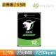 【SEAGATE 希捷】EXOS 12TB 3.5吋 7200轉 SATAⅢ 企業級硬碟(ST12000NM001G)