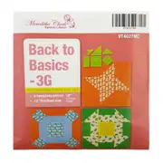 Back to Basics 3G Patchwork Template Set 6 Pieces Meredithe Clark Collection