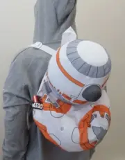 Official Star Wars The Force Awakens Plush Back Buddies Backpack BB-8