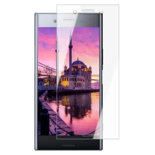 SONY XZ 1 非全滿版覆蓋鋼化膜9H透明玻璃保護貼(2入-XZ1保護貼XZ1鋼化膜)