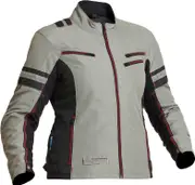 Lindstrands Liden, textile jacket waterproof women , color: Light Grey/Black , size: 38