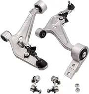 control arm Front Right Lower Suspension Arm Kit Compatible With Nissan Compatible With X-Trail 2000-2007 545008H310