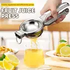 Lemon Squeezer Stainless Steel Manual Juicer Multi-function Squeezer Fruit Press