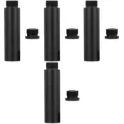 4x Extension Pipe for Mic Stand Extension Pole Mic Stand Extension Tube