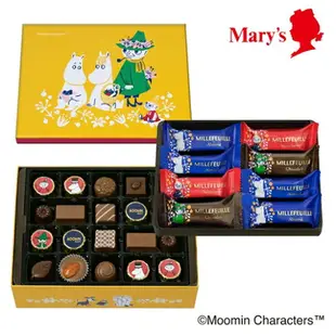 【預購】Mary's chocolate 日本 巧克力 嚕嚕米聯名 Moomin 巧克力 千層酥 日本伴手禮