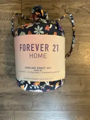 Cooling Sheet Set- twin/XL Twin Forever 21 Floral Print