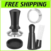 54mm Espresso Accessories Kit: Calibrated Tamper & WDT Tool for Perfection
