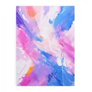 Multicolor Abstract Painting Canvas Print