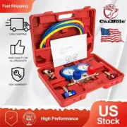 HVAC AC Kit A/C Manifold Gauge Set Air HVAC Refrigeration Charging Service Kit