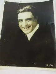 George Walsh Actor Autographed Silent Film Movie Star Photo voice of Gunsmoke