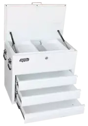 SP Tools Tool Box White Heavy Duty Truck 3 Drawer SP40330