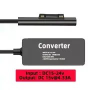 CY 65W 20V 15V-24V to Surface Pro3 Pro4 Pro5 Pro6 Pro7 Book Pro Charge Cable