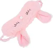 Beavorty Bunny Blindfold Eye Mask Sleep Mask Cute Plush Sleeping Eye Short Plush