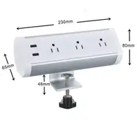 在飛比找蝦皮商城精選優惠-台灣專用/檯式電源夾插座 US/EU/UK/AU AC110