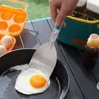 Stainless Steel Food Turner Folding Spatula Frying Shovel Cooking Accessories
