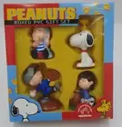 Applause Peanuts Boxed PVC Gift Set 3.5” Snoopy Charlie Brown Linus Lucy