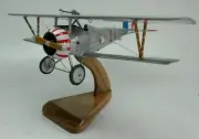 Nieuport 17C French Biplane Fighter Airplane Wood Model Free Shipping Regular