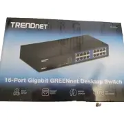 TRENDnet TEG-S16D 16-Port Gigabit Unmanaged Network Switch