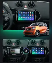 Car Dealz 10.2" Android 10.0 For Mercedes Benz Smart Fortwo 3 C453 A453 W453 2014 - 2020 GPS Bluetooth Car Player Navigation Radio Stereo DVD Head Unit In Dash Plus OEM Fascia