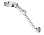 Methven AIO AURAJET HI-RISE SHOWER 132mm Head, WELS 3 Star- Chrome Or White