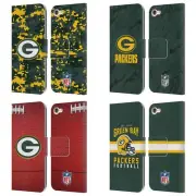 NFL GREEN BAY PACKERS GRAPHICS LEATHER BOOK CASE FOR APPLE iPOD TOUCH MP3