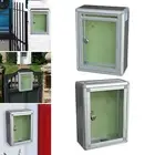 Locking Wall Mount Mailbox Letter Magazines for Outside Office Home