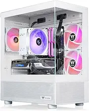 Thermaltake LCGS View u2460TS-170 Gaming Desktop (Intel® Core™ Ultra 5 245KF, ToughRam 32GB DDR5 6000MT/s RGB Memory, NVIDIA GeForce® RTX 5060 Ti, 1TB NVMe M.2, WiFi, Windows 11) V17S-B860-56T-LCS