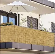 Natural Reed Fencing Bamboo Reed Fence, Garden Fence Border, Pool Decorative Fence, Wind Block Sunshade Fence Screen for Outdoor, Garden,Balcony,Backyard,Patio(3x40ft(91x1219cm))