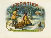 Nave McCord Mercantile Co. NEW Metal Sign: Frontier Cigars 1846 Hunter Theme
