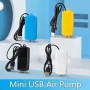 Fish Tank Air Pump Portable USB Oxygen Pump Adjustable Mini Aquarium Aerator
