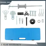 17 Slide Hammer Dent Puller Tool Kit Wrench Adapter Axle Bearing Hub Auto Kits