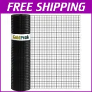 Multi-Purpose Black Hardware Cloth 24''x50' - Perfect for Poultry & DIY Projects