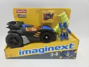 New Fisher-Price Imaginext Motorized Batmobile DC Super Friends Batman Car