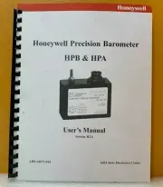 Honeywell ADS-14071 Precision Barometer HPB & HPA User's Manual Version H2.4.