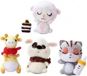 YOSADIER DIY Wool Felting Kit 4 Sets Craft Supplies Wool Felting Material Doll Making Kit