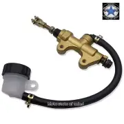 Rear Brake Master Cylinder Pump For Kawasaki Ninja 1000 EX 250 300 400 500 650