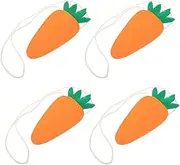 Abaodam Easter Carrot Treat Bags 4pcs Mini Purse Set for Girls Toddler Handbag School Bags Fashion Shoulder Unique Girls Present