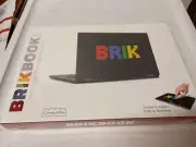 Brikbook Lite Build Your Own Laptop Cover Lego Compatible 10.7×7.6" Black