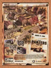 Codename Panzers Phase One PC Original 2005 Ad Authentic WWII Video Game Promo