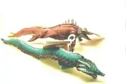 BANDAI Movie Monster Series Godzilla Aquatilis + Manda Godzilla S.P(US Seller)