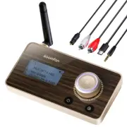 Bluetooth 5.2 Transmitter for TV 3-in-1 Bluetooth Receiver for Home Stereo Ap...